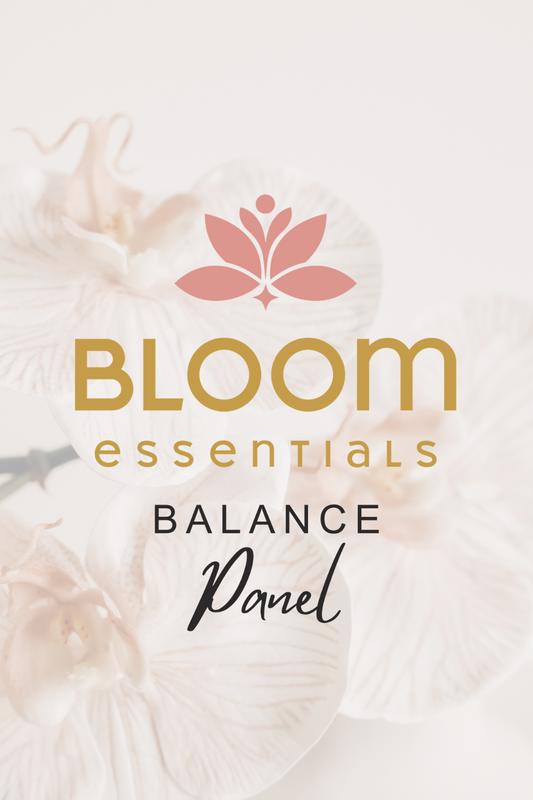 A logo for Bloom Essentials Labs.