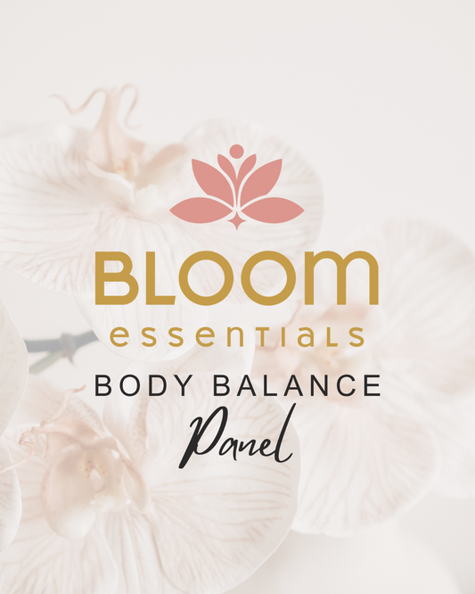 A logo for Bloom Essentials Labs.