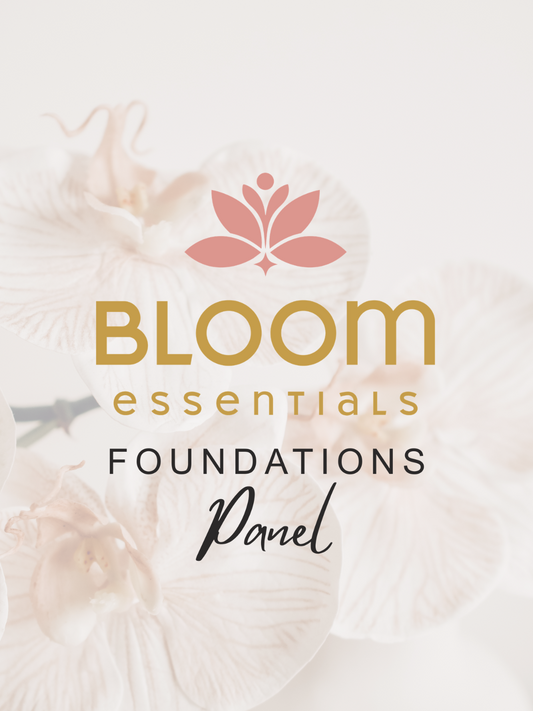 A logo for Bloom Essentials Labs.