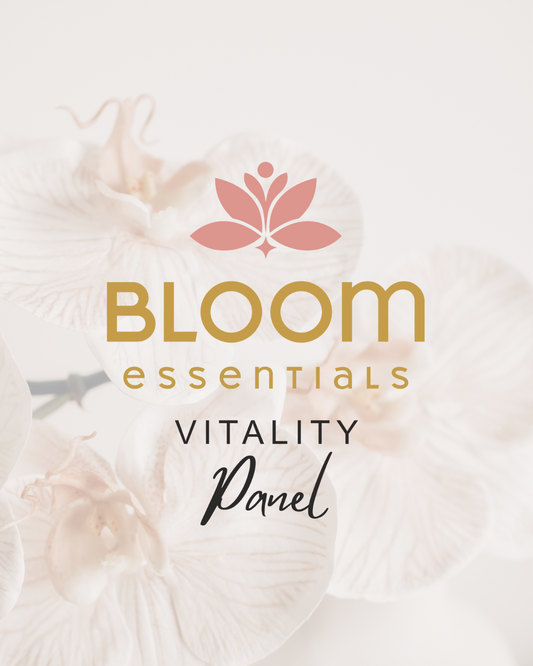 A logo for Bloom Essentials Labs.